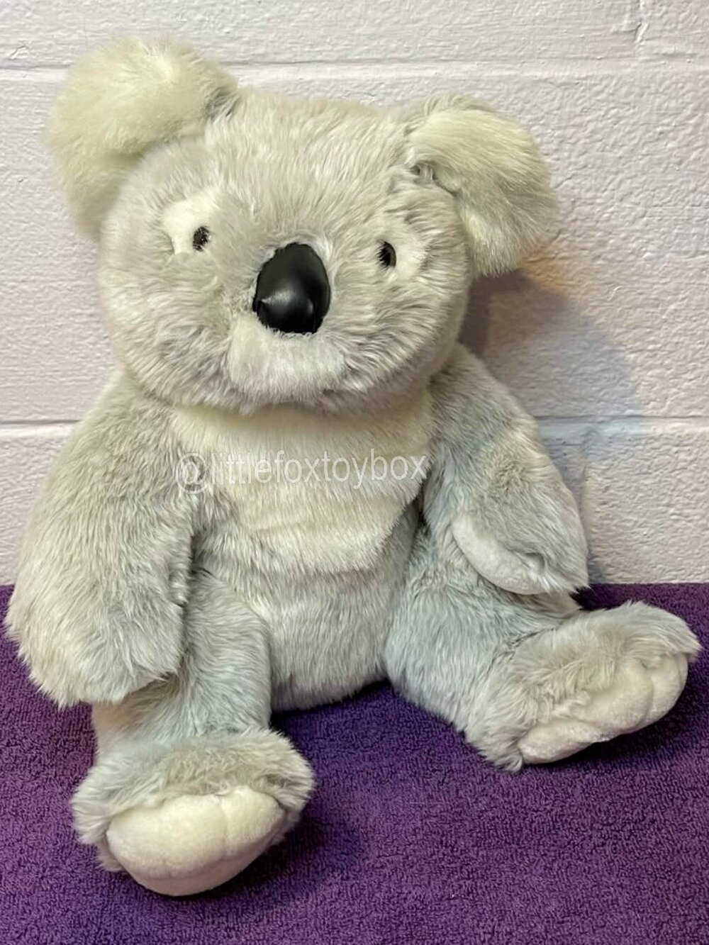 Kids of America Koala Bear Plush 646950 Gray White Stuffed Animal ESSA Stuffie